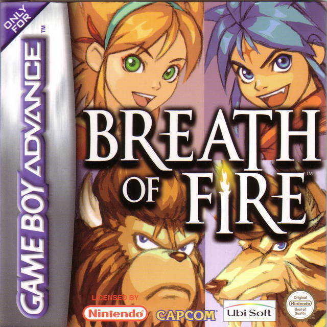 The coverart image of Breath of Fire 