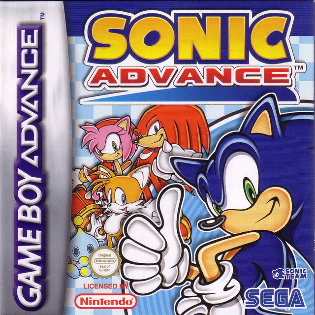 The coverart image of Sonic Advance