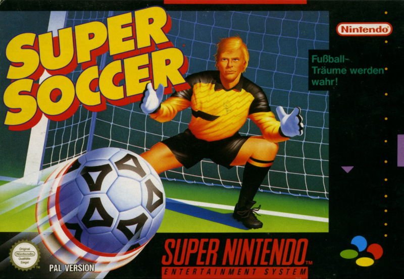 The coverart image of Super Soccer