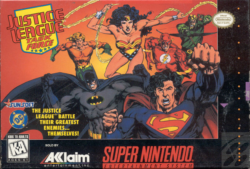 The coverart image of Justice League Task Force