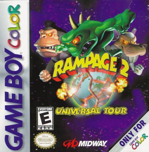 The coverart image of Rampage 2: Universal Tour
