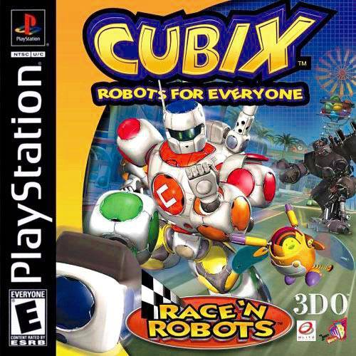 The coverart image of Cubix Robots for Everyone: Race'n Robots