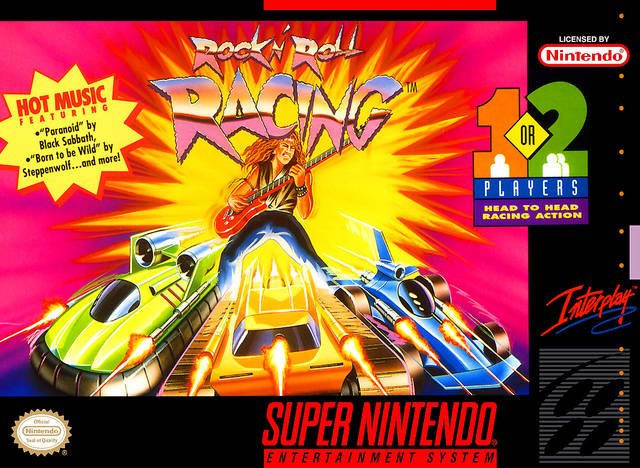The coverart image of Rock n' Roll Racing 