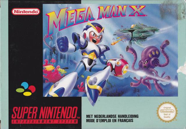 The coverart image of Mega Man X 