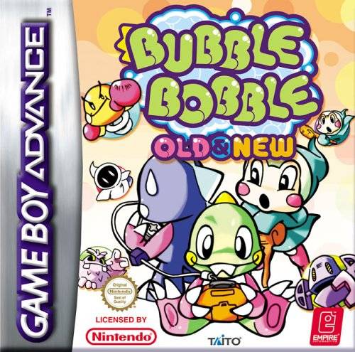 The coverart image of Bubble Bobble - Old & New