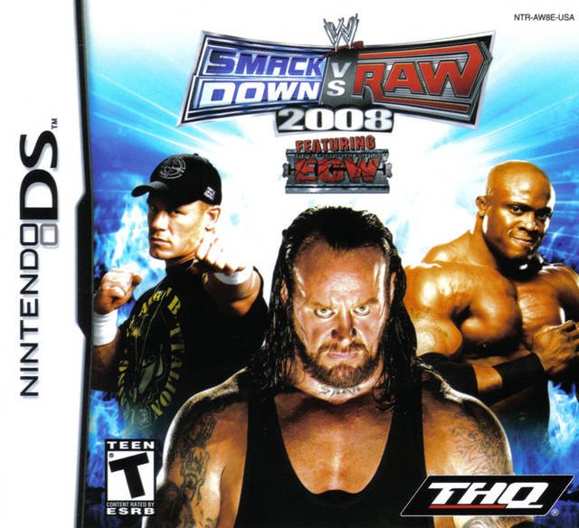 The coverart image of WWE Smackdown vs. Raw 2008