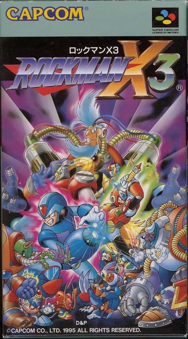 The coverart image of Rockman X3 