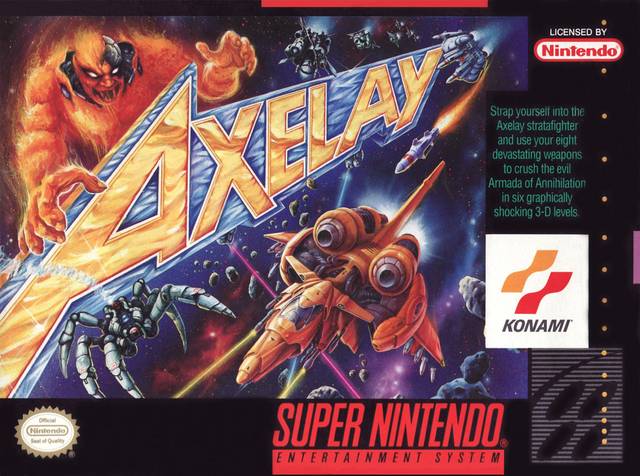 The coverart image of Axelay 