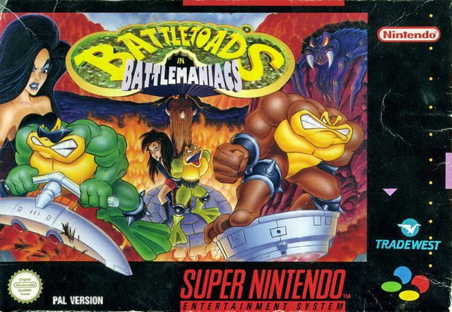 The coverart image of Battletoads in Battlemaniacs