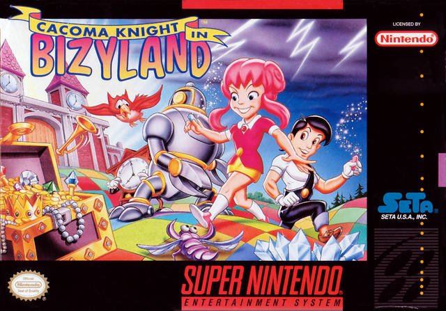 The coverart image of Cacoma Knight in Bizyland 