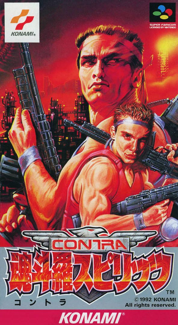 The coverart image of Contra Spirits 