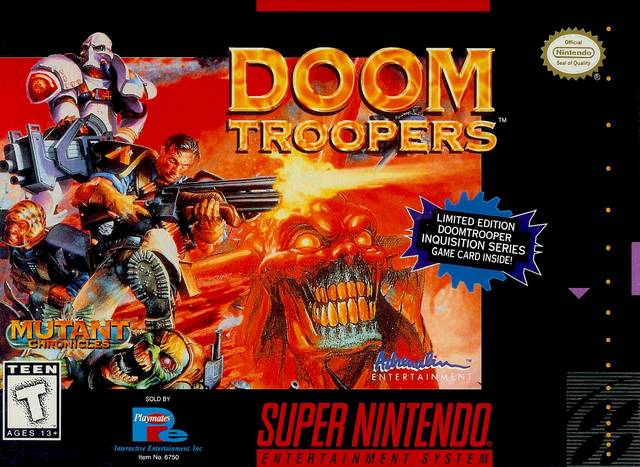 The coverart image of Doom Troopers 