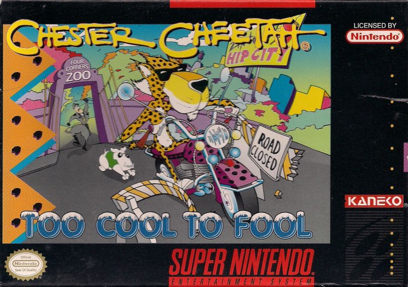 The coverart image of Chester Cheetah: Too Cool to Fool 