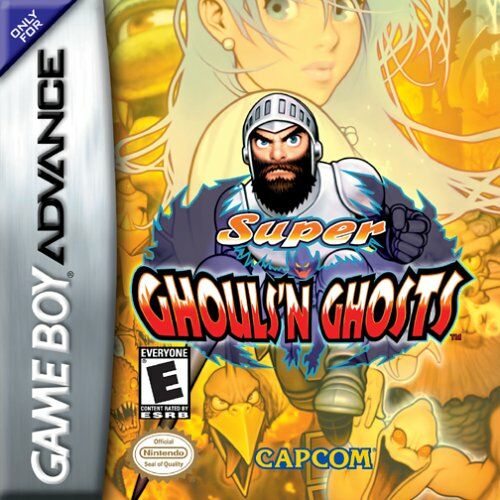 The coverart image of Super Ghouls N Ghosts