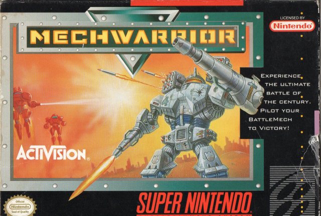 The coverart image of MechWarrior 