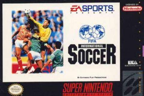 The coverart image of FIFA International Soccer 