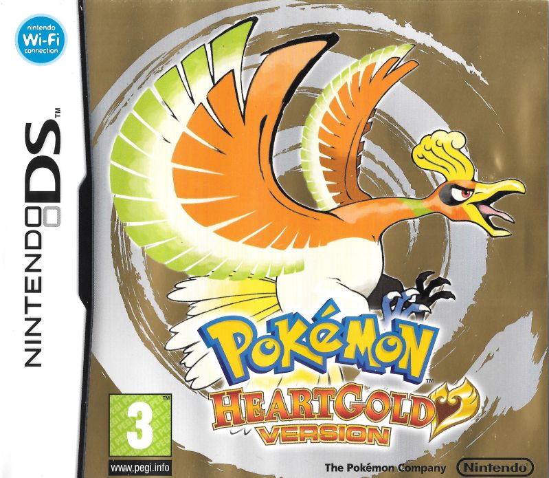 The coverart image of Pokemon: HeartGold Version
