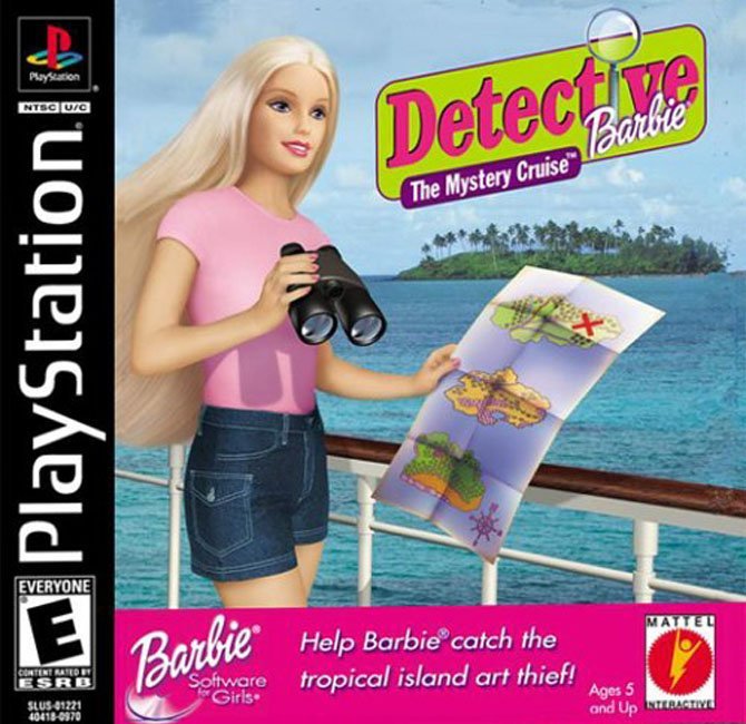 The coverart image of Barbie Detective: The Mystery Cruise