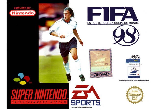 The coverart image of FIFA - Road to World Cup 98