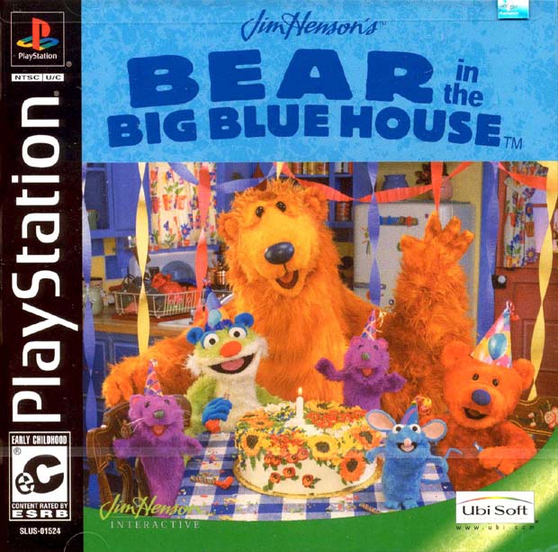 The coverart image of Bear in the Big Blue House