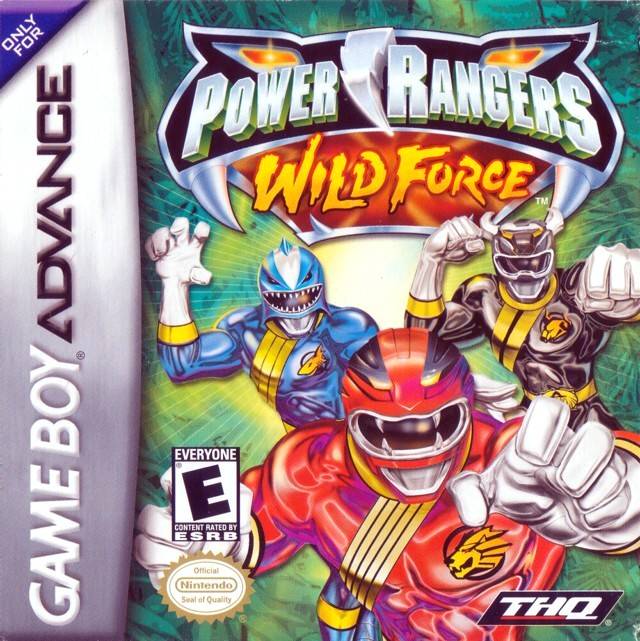 The coverart image of Power Rangers - Wild Force 