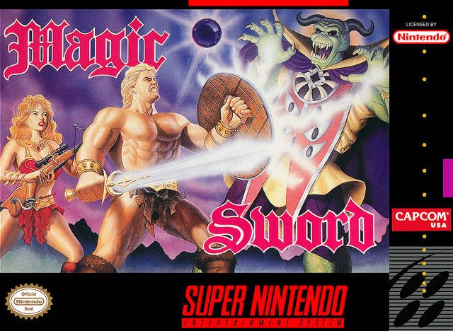 The coverart image of Magic Sword