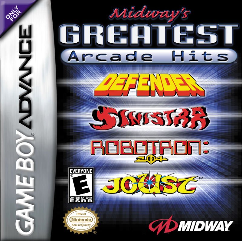The coverart image of Midway's Greatest Arcade Hits 