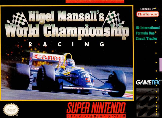 The coverart image of Nigel Mansell's World Championship Racing