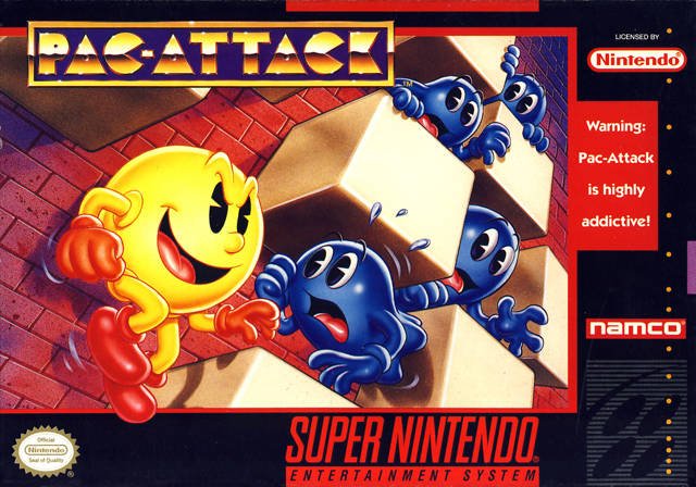 The coverart image of Pac-Attack