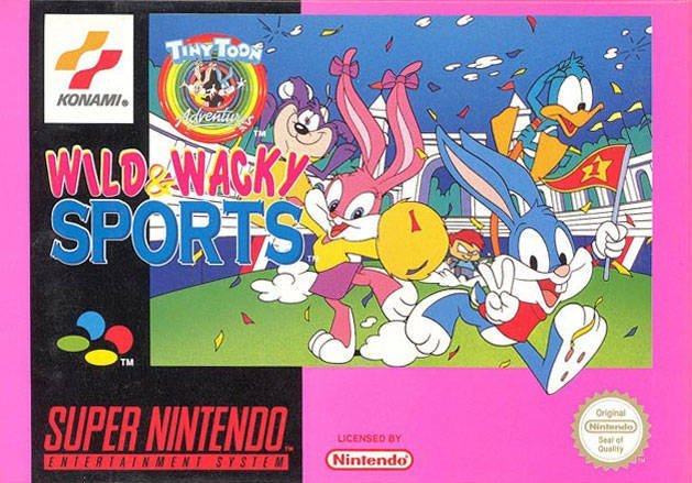 The coverart image of Tiny Toon Adventures - Wild & Wacky Sports 