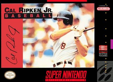 The coverart image of Cal Ripken Jr. Baseball 
