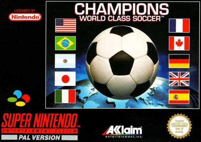 The coverart image of Champions World Class Soccer 