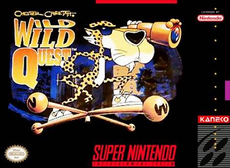 The coverart image of Chester Cheetah - Wild Wild Quest 