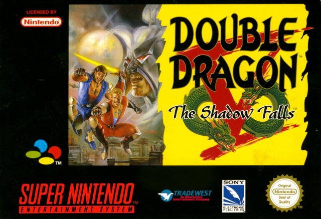 The coverart image of Double Dragon V: The Shadow Falls