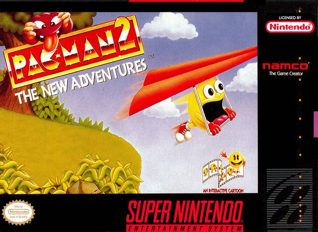 The coverart image of Pac-Man 2 - The New Adventures 