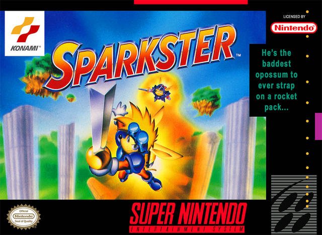 The coverart image of Sparkster 