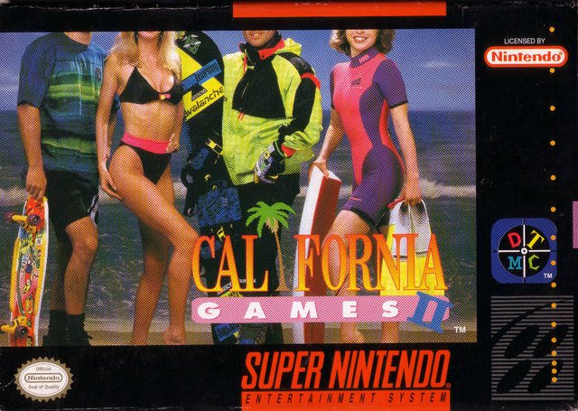 The coverart image of California Games II 
