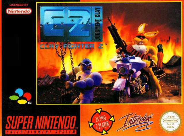 The coverart image of ClayFighter 2: Judgment Clay 