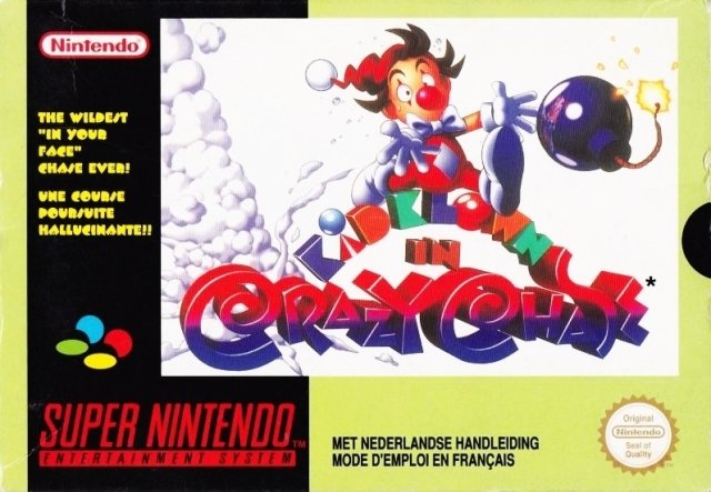 The coverart image of Kid Klown in Crazy Chase 