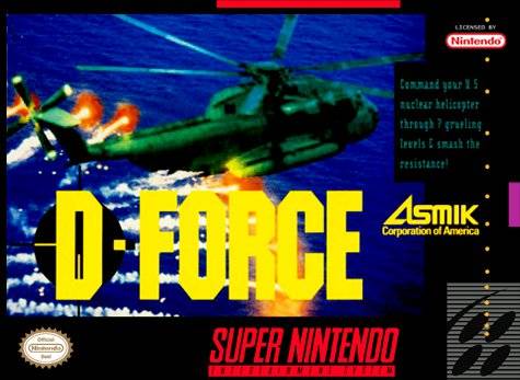 The coverart image of D-Force 