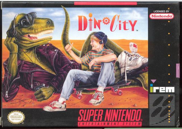 The coverart image of DinoCity 