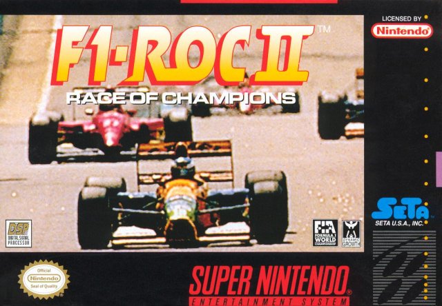 The coverart image of F1 ROC II - Race of Champions