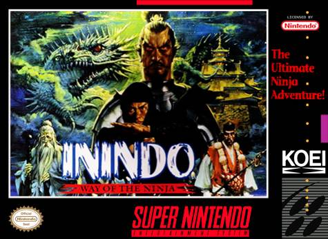 The coverart image of Inindo - Way of the Ninja 
