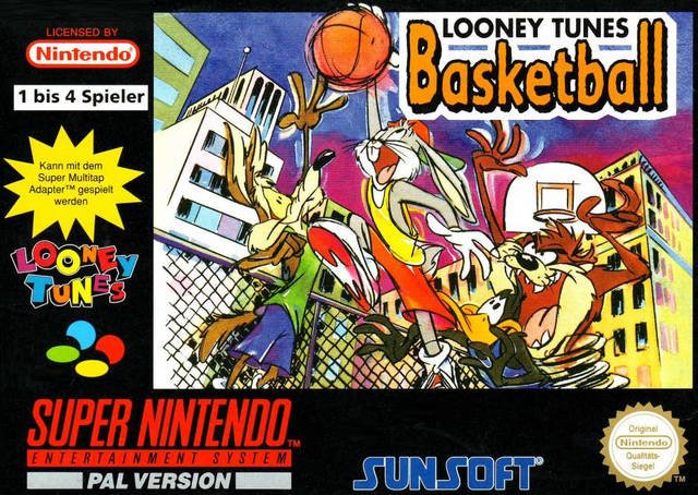 The coverart image of Looney Tunes Basketball