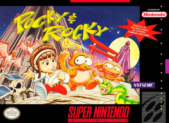 The coverart image of Pocky & Rocky