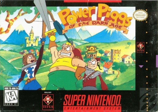 The coverart image of Power Piggs of the Dark Age 