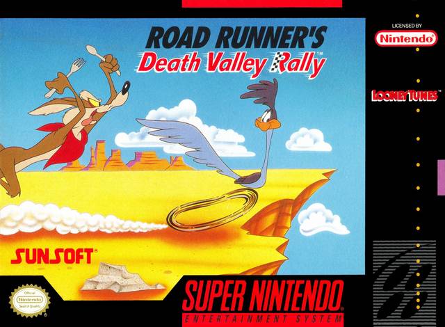 The coverart image of Road Runner's Death Valley Rally