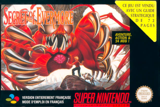 The coverart image of Secret of Evermore 