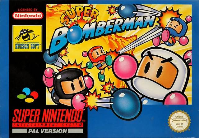 The coverart image of Super Bomberman 