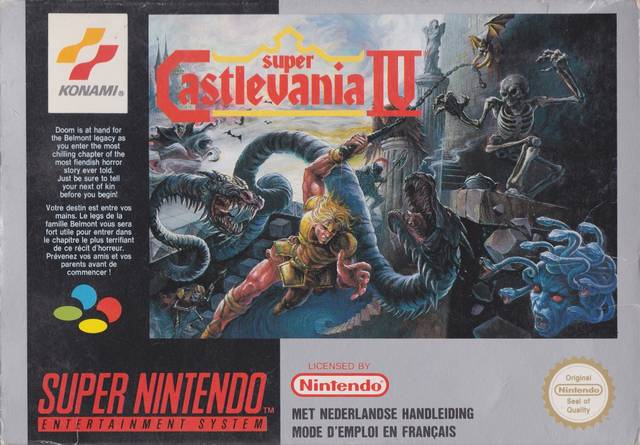 The coverart image of Super Castlevania IV
